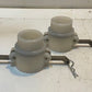 2 Quantity of Cam Lock Couplings 3-1/4" H 48mm Bore 59mm Thread 77mm OD (2 Qty)