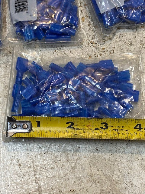 4 Qty of EVCO 50 Pack of 6229LX Female Slip-On 16-14 AWG (200 Pcs Total)