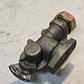 Service Blue Glandhand with Quarter Turn Shutoff Valve | 1/2" FPT | 37mm Hex Nut