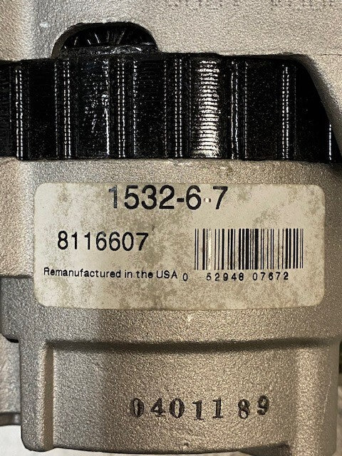 Valucraft Remanufactured Alternator 1532-6-7, 8116607