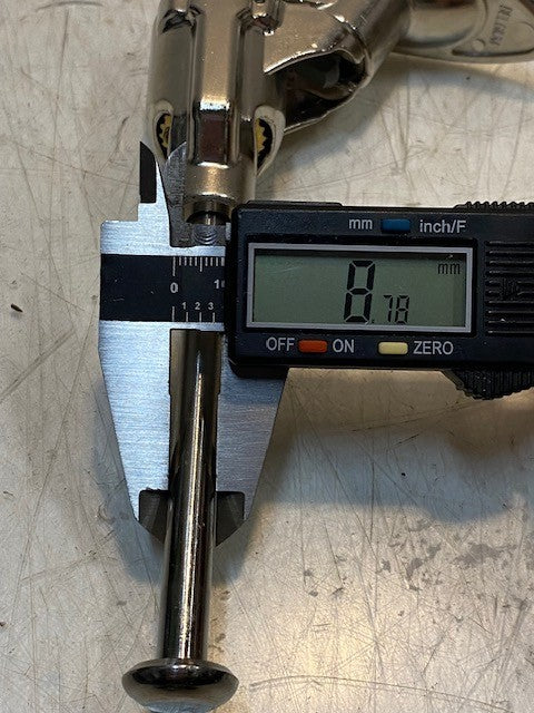 Yakima Belgium Angle Nutrunner 7" Long 4" Wide 9mm Shaft 20mm End