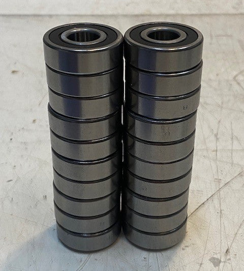 20 Quantity of 6201RS Sealed Ball Bearings 12x32x10mm (20 Quantity)