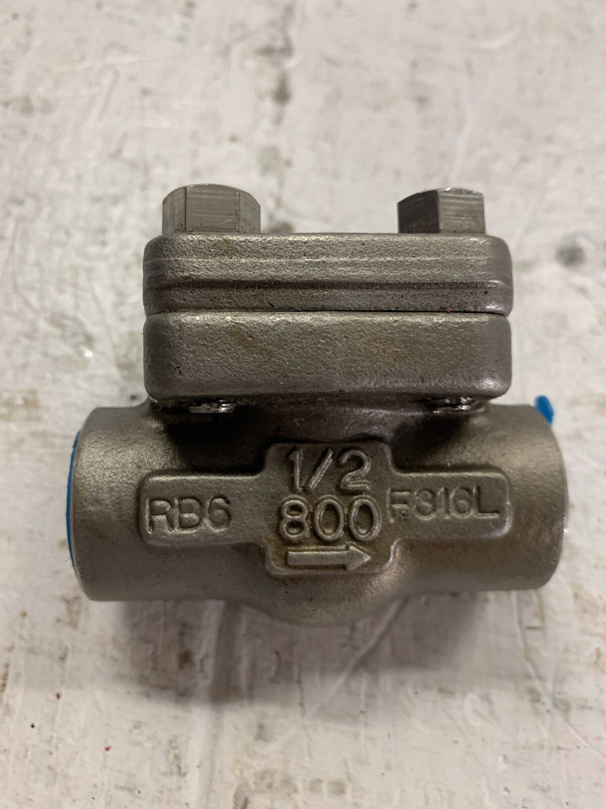 Piston Check Valve 1/2” 800 Socket Warren Fig. 804HF 316 Stainless Steel