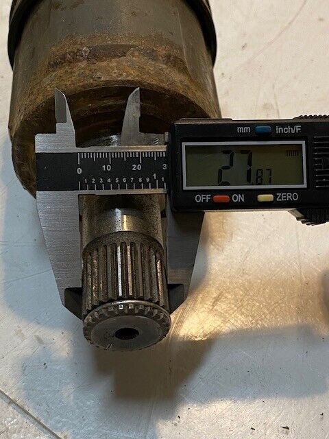 Honda RMD Driveshaft 06444-SM1-506RM | 38" Long 24mm Thread End 27mm Shaft OD