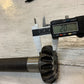 Snapping Roll Shaft for John Deere 17 Teeth | 18-3/4” Long -Measurements In Pics