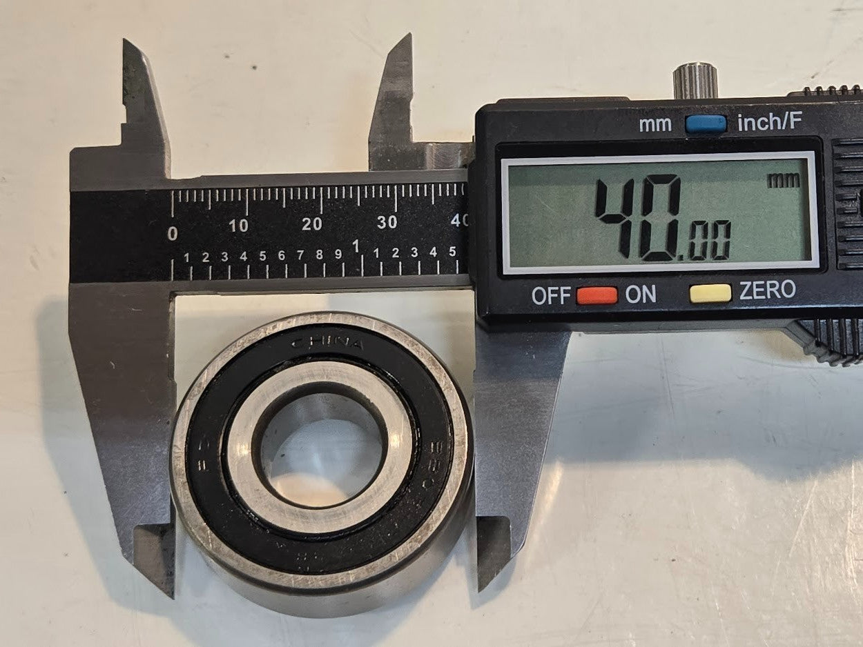 7 Quantity of PC Ball Bearings 6203-2RS-5/8 | 40 mm OD 5/8" Bore (7 Qty)