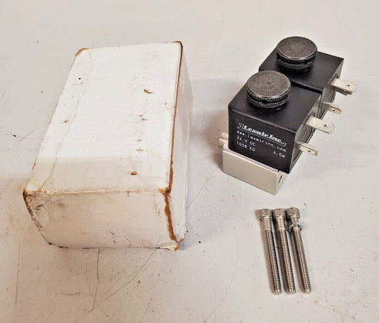 Lexair Inc. Double Solenoid Valve 24VDC 4,5W 100% ED