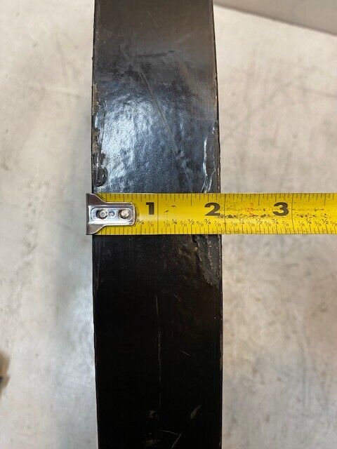 Curved Fender Flare 33" Long 2" Wide 1-1/4" Thick