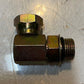 11 Quantity of 90 Degree Hydraulic Swivel Adapters 48mm L 39mm W 19mm Thread