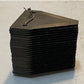 23 Quantity of 3" x 3-1/8" Triangle Sickle Bar Mower Serrated Blades (23 Qty)