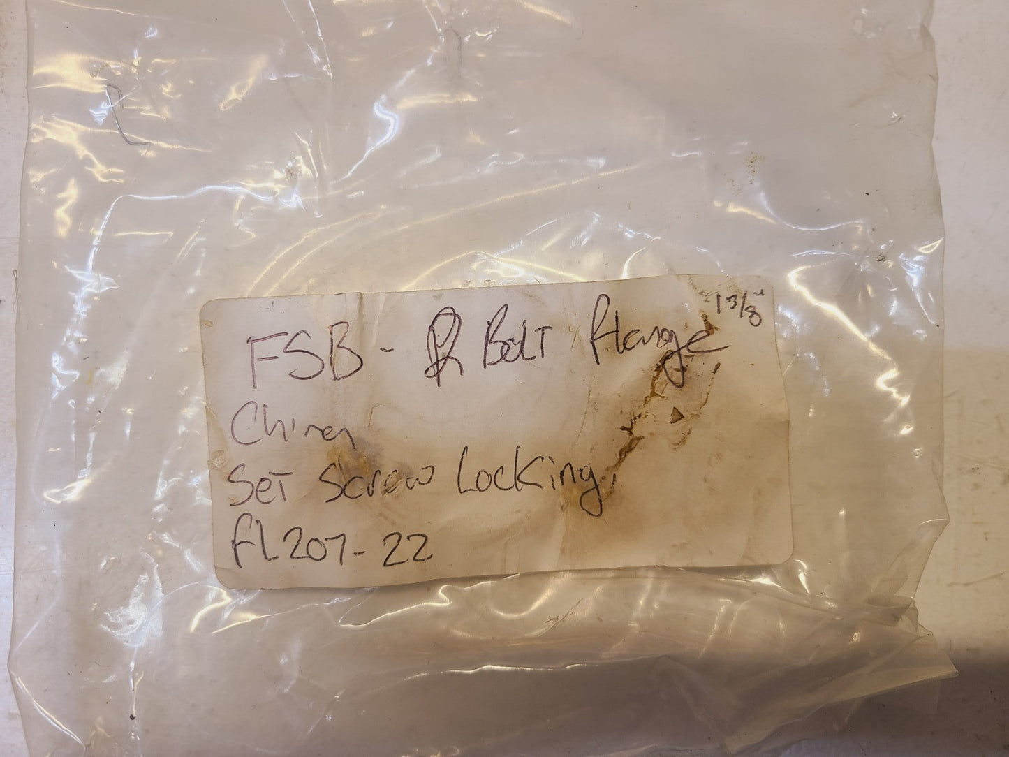 FSB 2-Bolt Flange Bearing 1-3/8" | FL207 | UC207-22