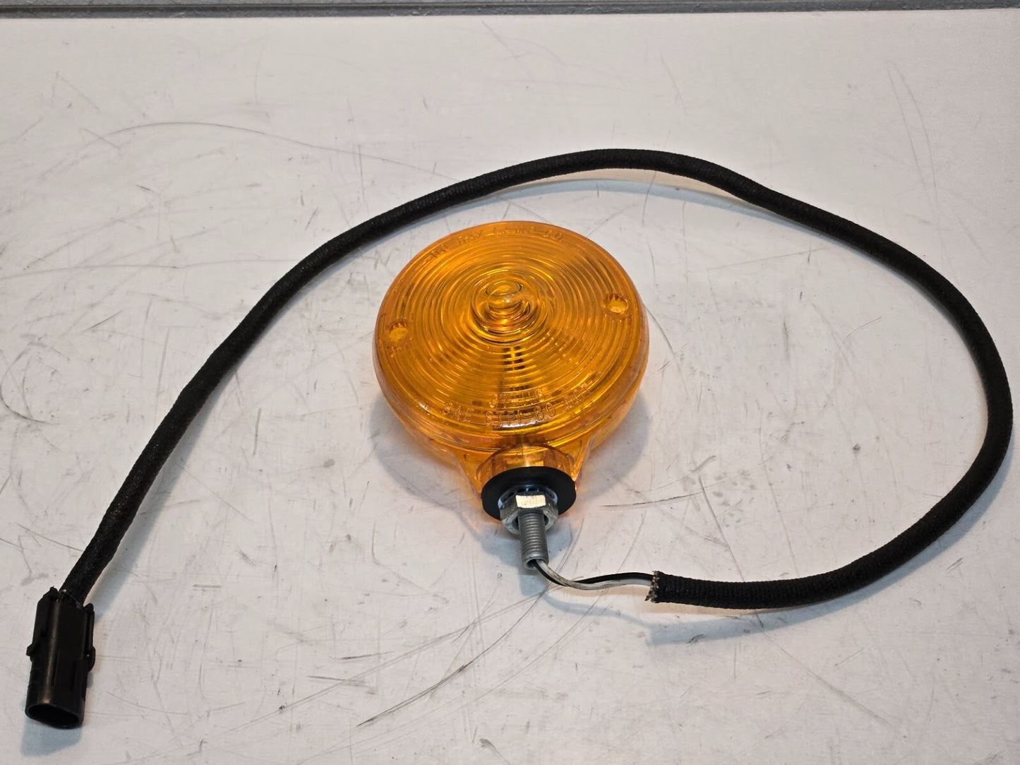 2 Quantity of TruckLite Amber Pedestal Lights GT-116 w/ 34" Lead (2 Quantity)