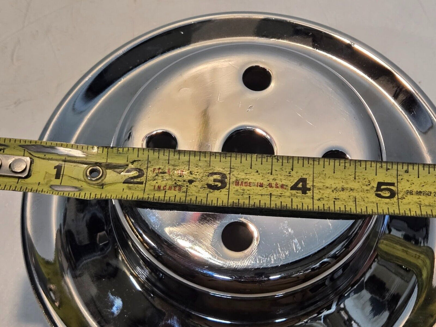 Dual Belt Water Pump Pulley for Spectre 4498 | 5.5" Outer / 6.25" Outer Pulley