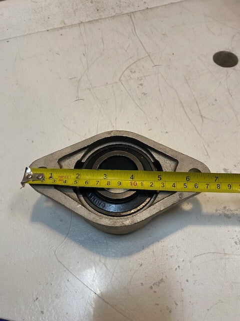 IPTCI 2-Bolt Flange Bearing FL208 | 38mm Bore 6-3/4" L 3-3/4" W 13mm Bolt Holes