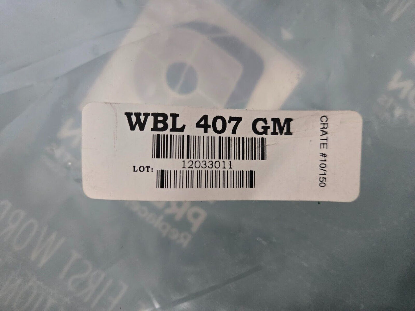 Precision Replacement Parts Weatherstrip WBL 407 GM | EE6A 49-8067