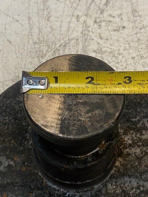 Forged Trailer King Pin Bolster Plate 8" OD 4-1/2" Tall