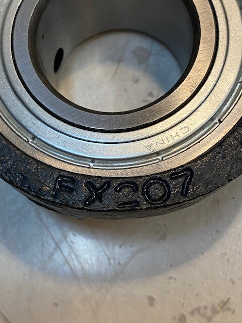 PEER 2-Bolt Flange FX207 Insert Bearing FHS207-23 | 36mm Bore 4-3/4" L 3-1/4" W