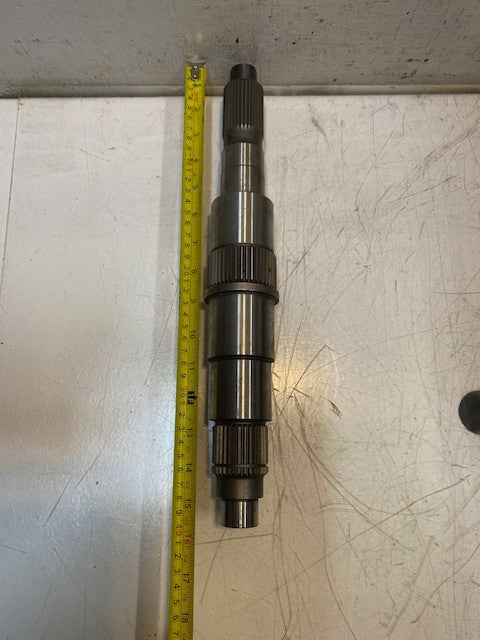 Transmission Main Shaft 15-1/2" L 33-Spline 35-Spline 46-Spline 64mm OD 25mm End