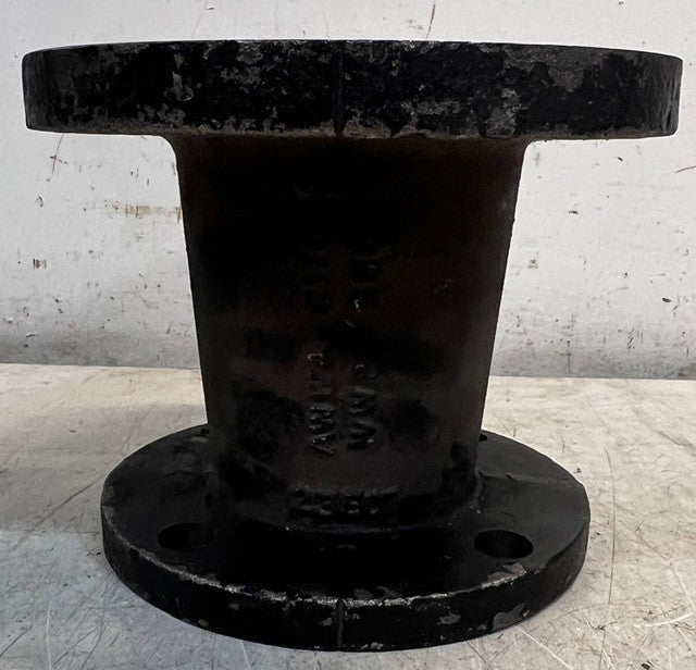 Flanged Cast Iron / Ductile Iron Reducer 4in x 3in For Industrial Piping Systems
