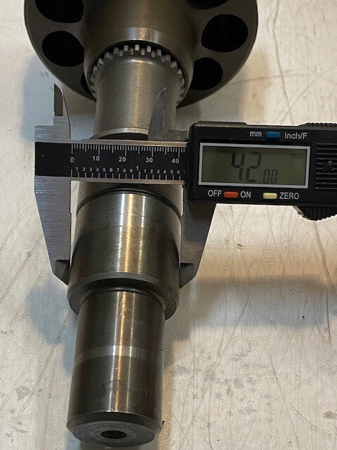 Output Shaft 9-Bolt, 12" L, W2-R234822.01, PVM098ER, 100528RM1023, 123AL00062A