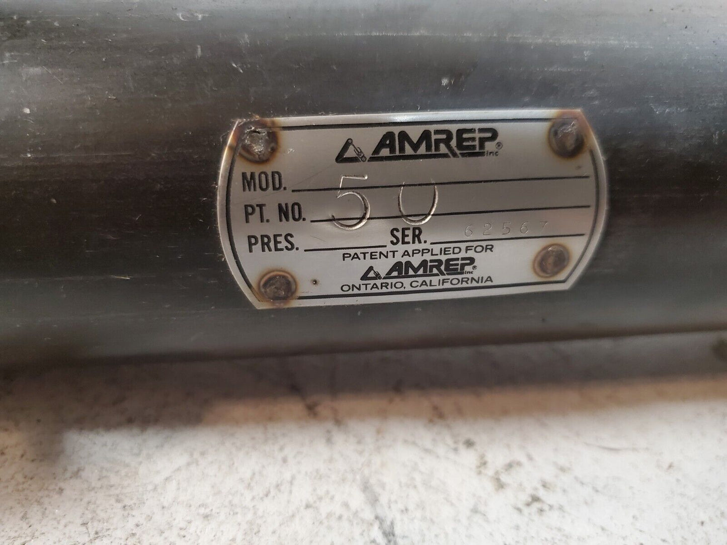 Amrep Hydraulic Lift Cylinder 62567 | 50 (Slight Damage)