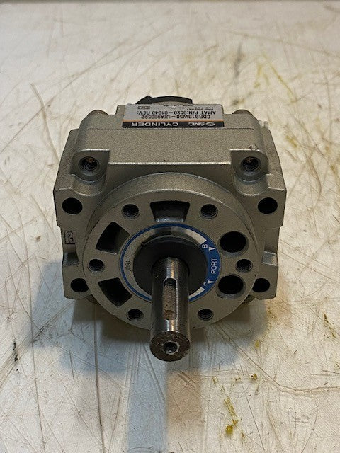 SMC Cylinder 0520-01043 | CDRB1BW50-UIA980592 Rotary Actuator to Rotate 145 Psi