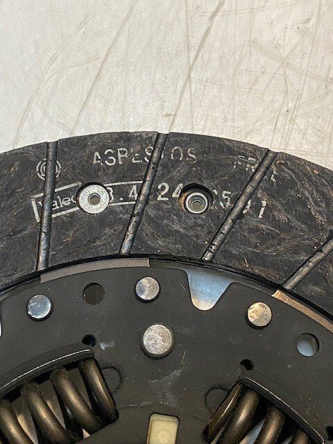 Valeo Clutch Friction Disc Asbestos 3.4 | 25mm Bore | 8-3/8" Diameter