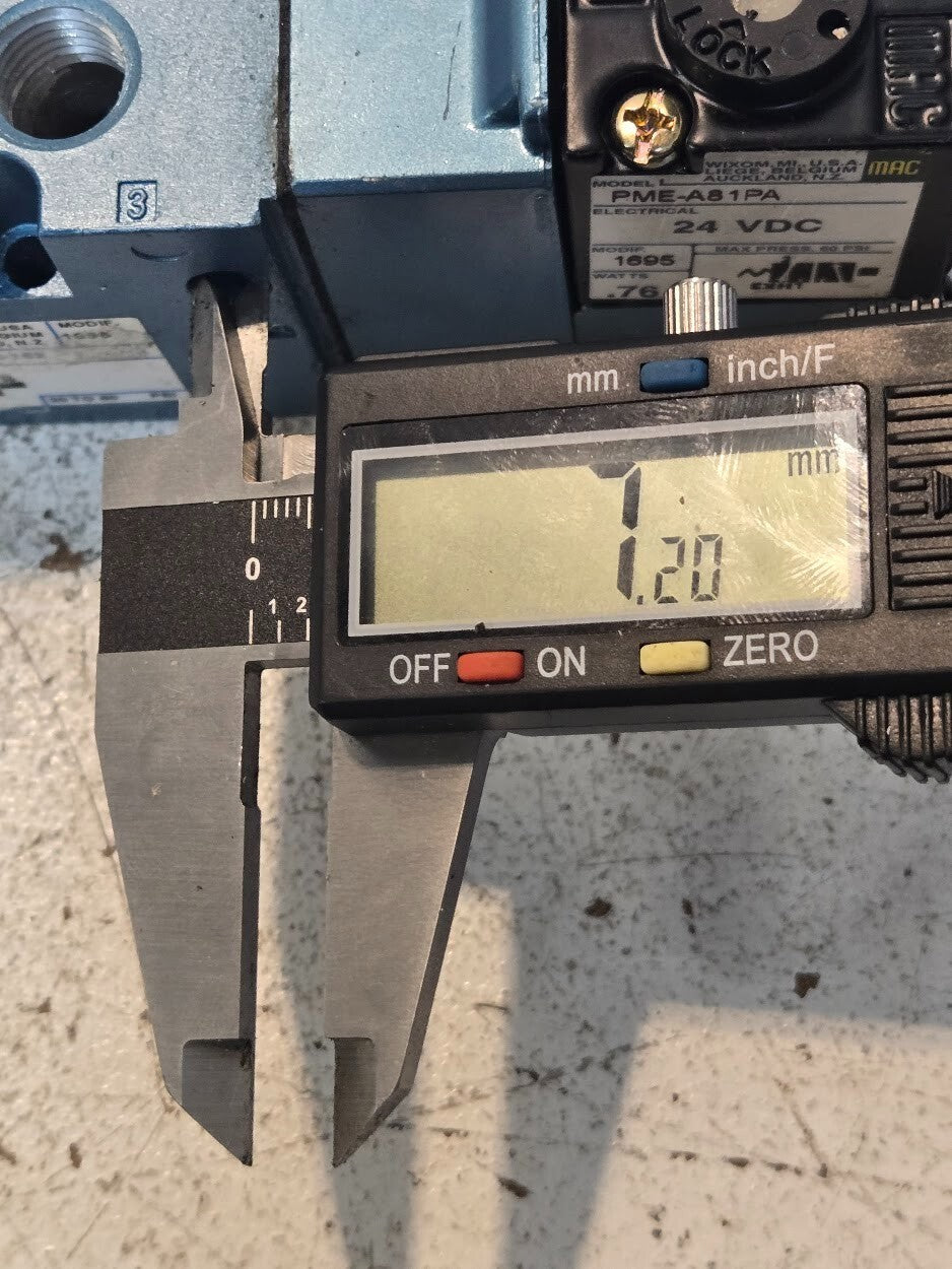 MAC Valves 811C-PM-A81PA-152 Solenoid Valve 20-60 PSI | PME-A81PA