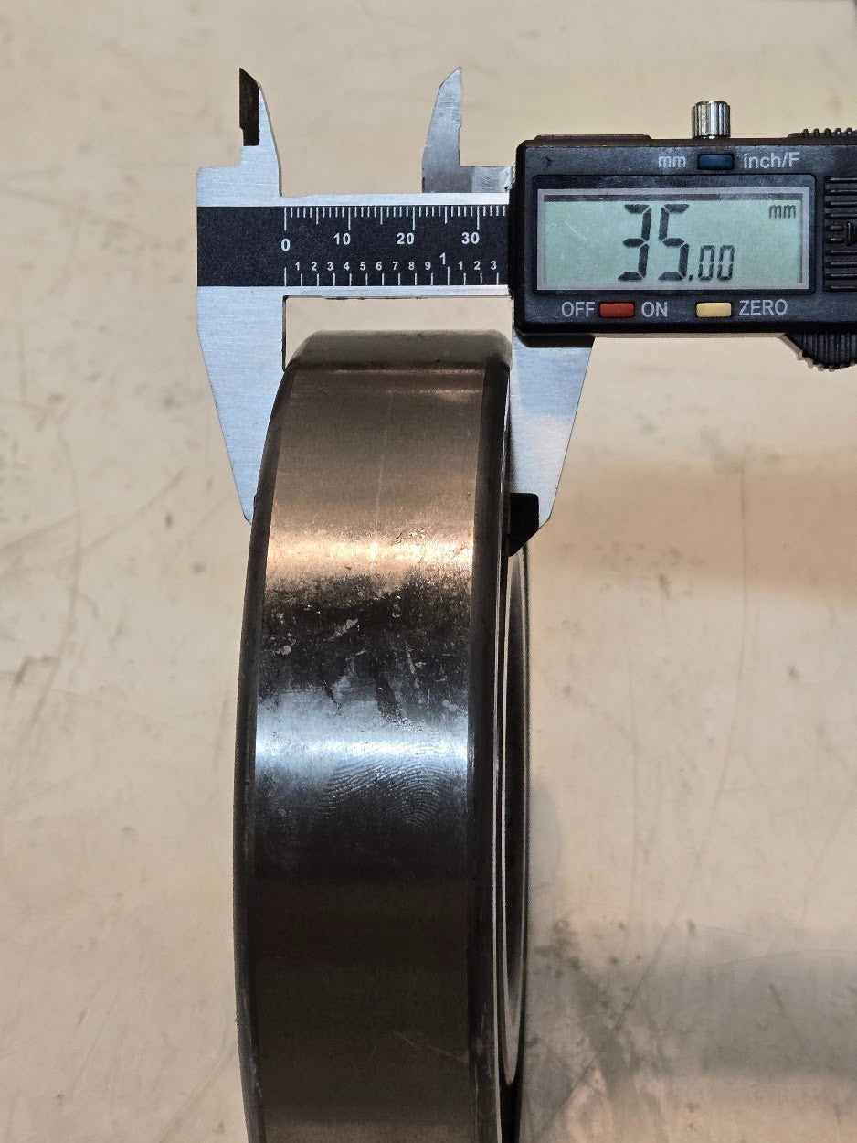 RBI Deep Groove Ball Bearing 6314-2RS | 150 mm x OD 70 mm Bore x 35 mm Thick