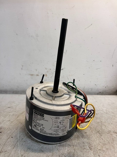 Fasco D7909 Condenser Fan Motor 1/4 HP 1075 RPM 230V Split Capacitor Type