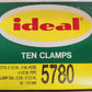 10 Quantity of Ideal Tridon Hose Clamps 5780 ( 10 Qty)