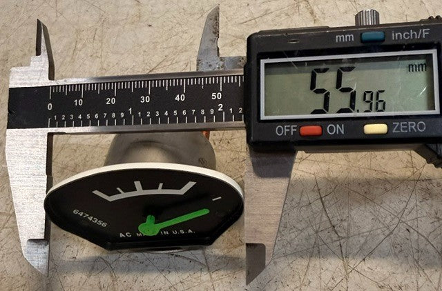 ACDelco Voltmeter Gauge 6474355 Automotive Electrical Voltage Meter Panel