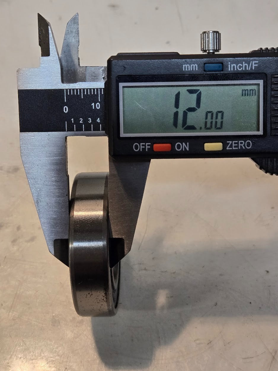 3 Quantity of BH Ball Bearings 6005-RS | 47 mm OD 25 mm Bore 12 mm Thick (3 Qty)