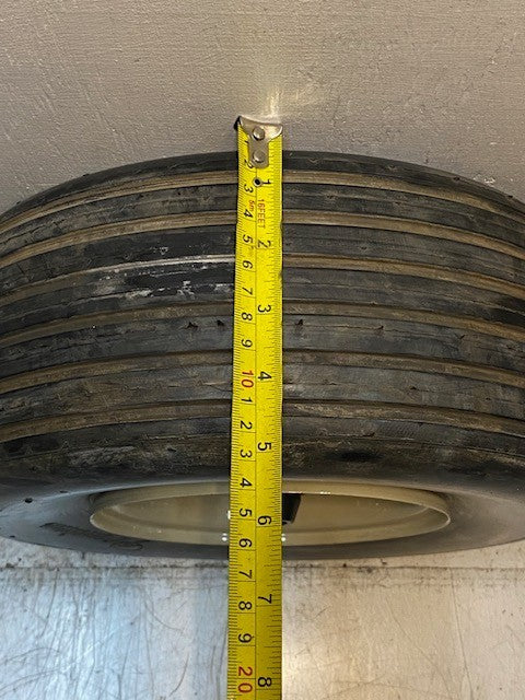 Premium Caster Wheel Assembly 12-1/2" Dia. 5-1/2" Thick 16mm Bore