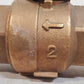 Cambridge Waterworks Brass Meter Valve 2"