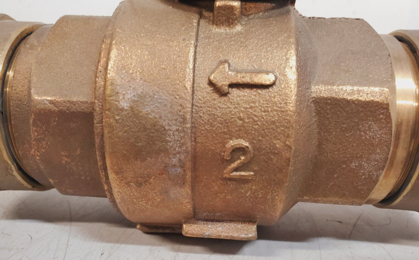 Cambridge Waterworks Brass Meter Valve 2"