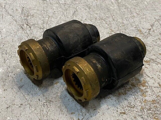 2 Quantity of HMS Hubs VS-12 | 15 Spline Bronze Spindle Mercury Turbo (2 Qty)