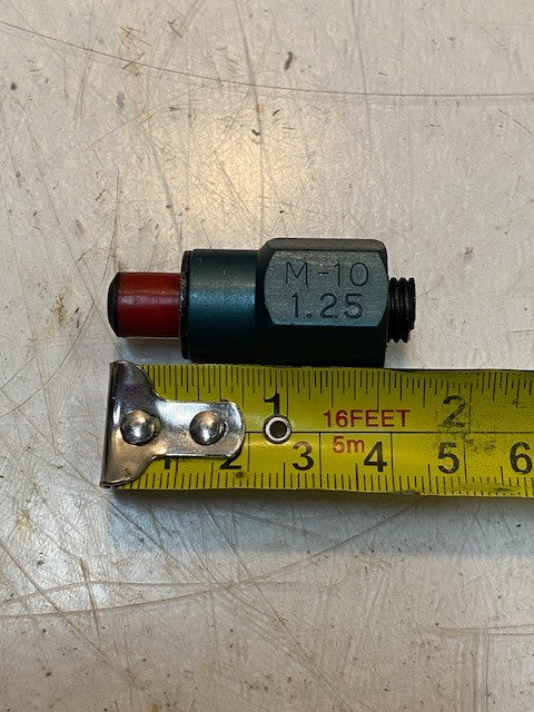 7 Quantity of M-10 1.25 Check Valves 44mm Long 19mm OD 9mm Thread (7 Quantity)