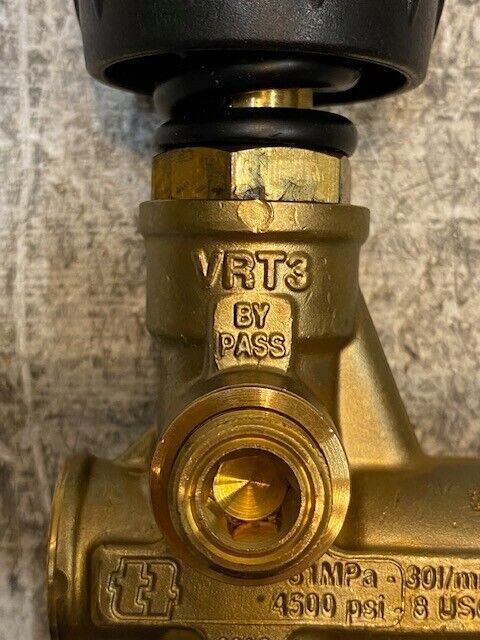 VRT3 Unloader Pressure Washer Pump 31MPa 301mm 4500Psi