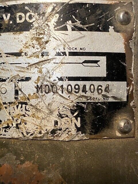 Leece-Neville Starter 24V 10935376 | M001094064 | 8349206 | MS53011 | 7072MD