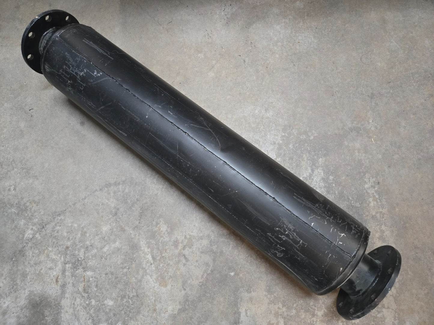 GT Exhaust Systems 201-4105-1-AH 5" Industrial Silencer 76866 | 54" Long 10" OD