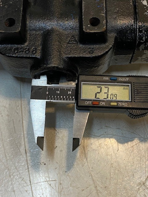 Energy Manufacturing Hydraulic Log Splitter Control Valve 156C, C-36, 23mm Bore