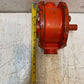 Orange Heavy Metal Gate Valve Manifold 1-3/8" 20mm Shaft 23mm Bore ID