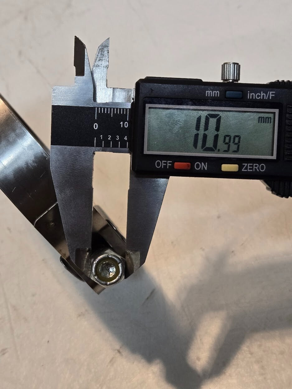 10 Quantity of Breeze T-Bolt Hose Clamps Min Diameter 3.25" SS Band (10 Qty)