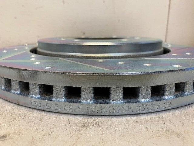 Dynamic Friction Brake Rotor For Ford 6x135mm Bolt Pat. 631-54204R | 630-54204R