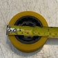 2 Quantity of Yellow Rubber Wheels 1347963 for Delta 36-865 Power Feeder (2 Qty)