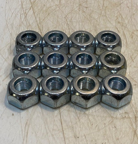12 Quantity of Euclid E-5652-R Right Hand Wheel End Cap Nuts (12 Quantity)