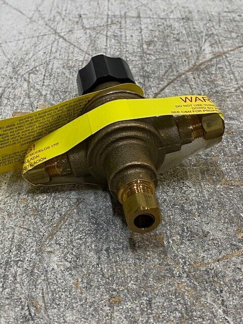 Leonard Brass Mixing Valve Model 170-LF 3/8" Inlets & Outlets, 170-8579, 20473