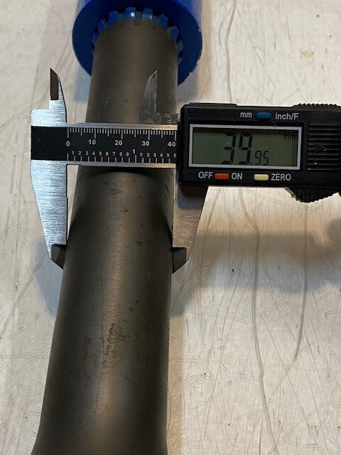 Driveshaft 16-3/4" Long 35mm Thread 44mm 16-Spline 40mm Shaft 64mm OD