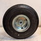 Two Count 10-Inch Air-Filled Utility Tires Sized At 4.10/3.50-4 For Wagons